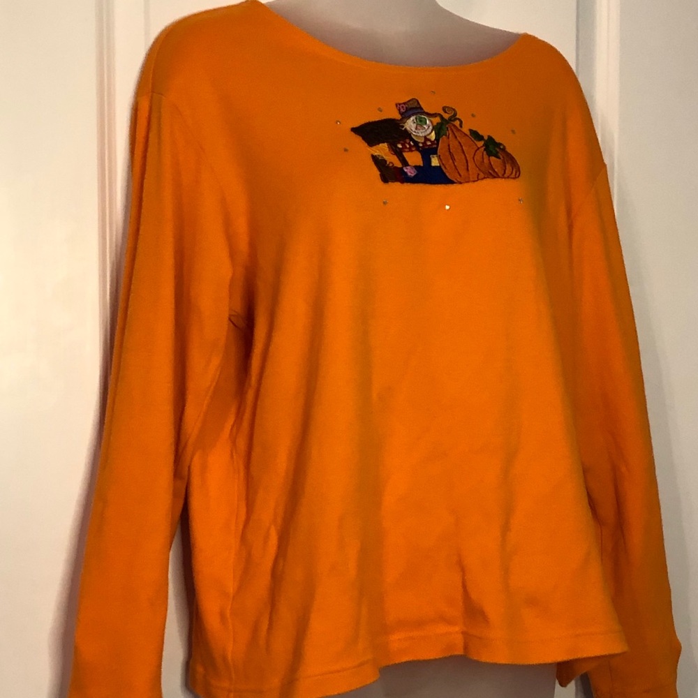 Cute for Thanksgiving Quacker L/S Top Size Small - Picture 3 of 8